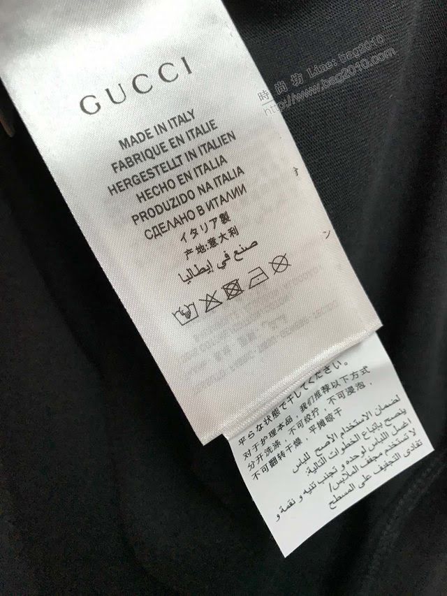 Gucci男T恤 2020新款短袖衣 頂級品質 古馳男款  tzy2524